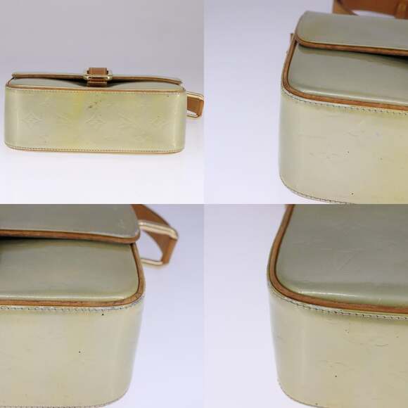 LOUIS VUITTON Monogram Vernis Christie GM Shoulder Bag Gris M91148 - Picture 10 of 13